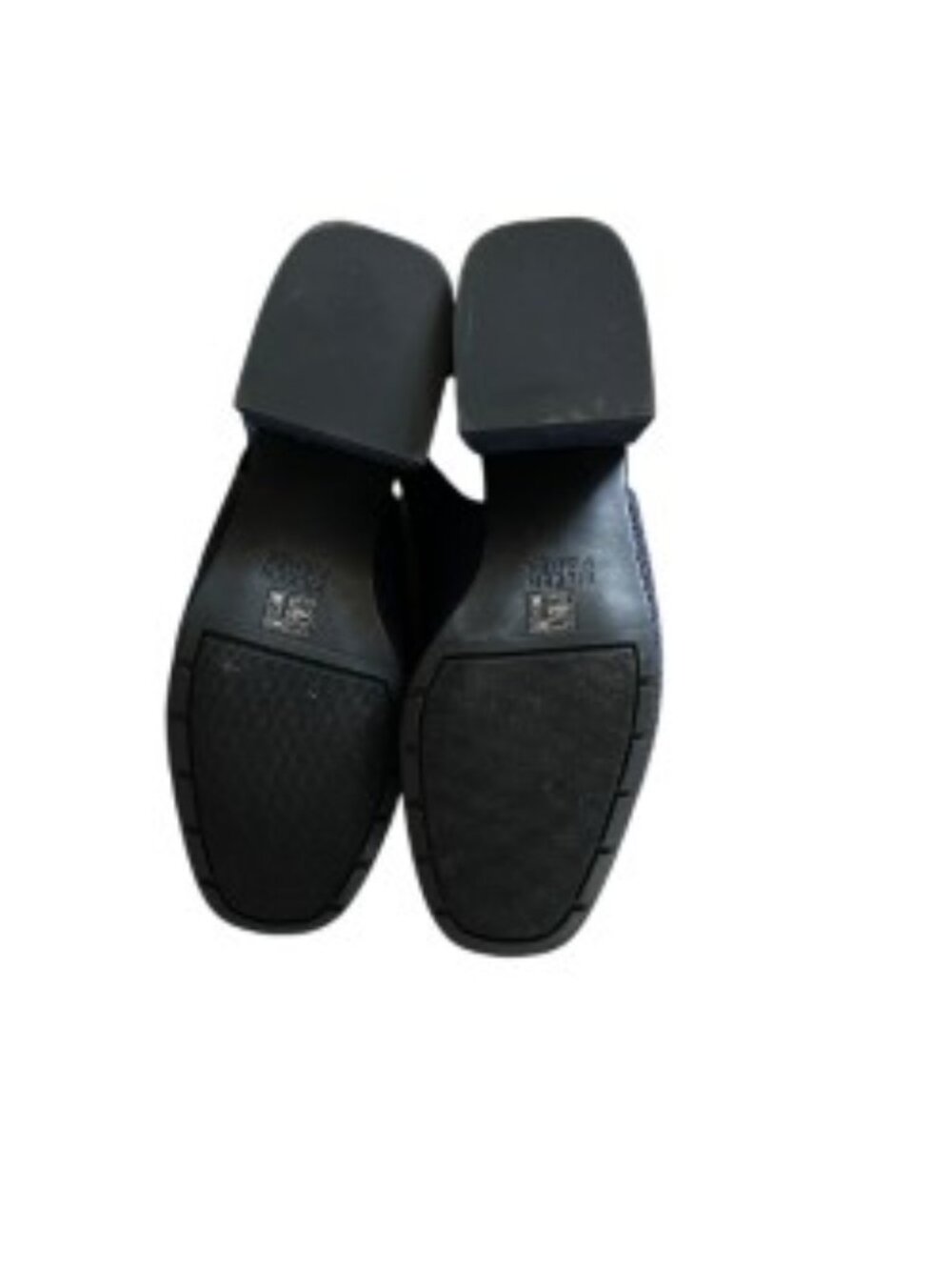 Eileen Fisher Navy Knit Slingback Pumps 7 - Picture 7 of 8